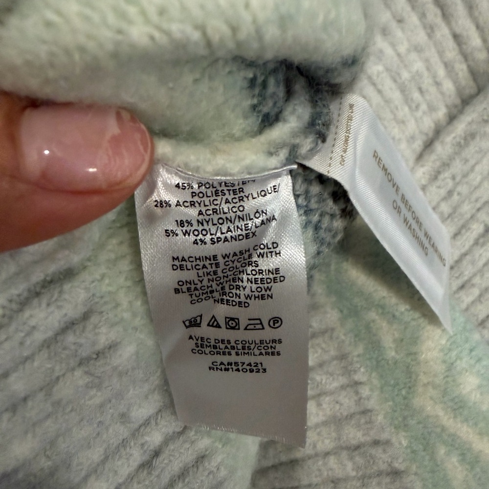 LOFT Sweaters | Loft Patchwork - Picture 4 of 5